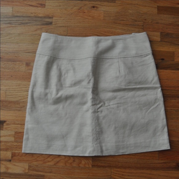 J. Crew 2 Linen Schoolgirl Skirt Button Waist - Picture 5 of 7